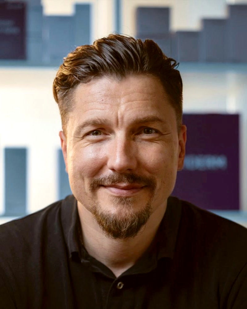 Mathias Heinke, zuständig für Aufbau und Betreuung bei epure